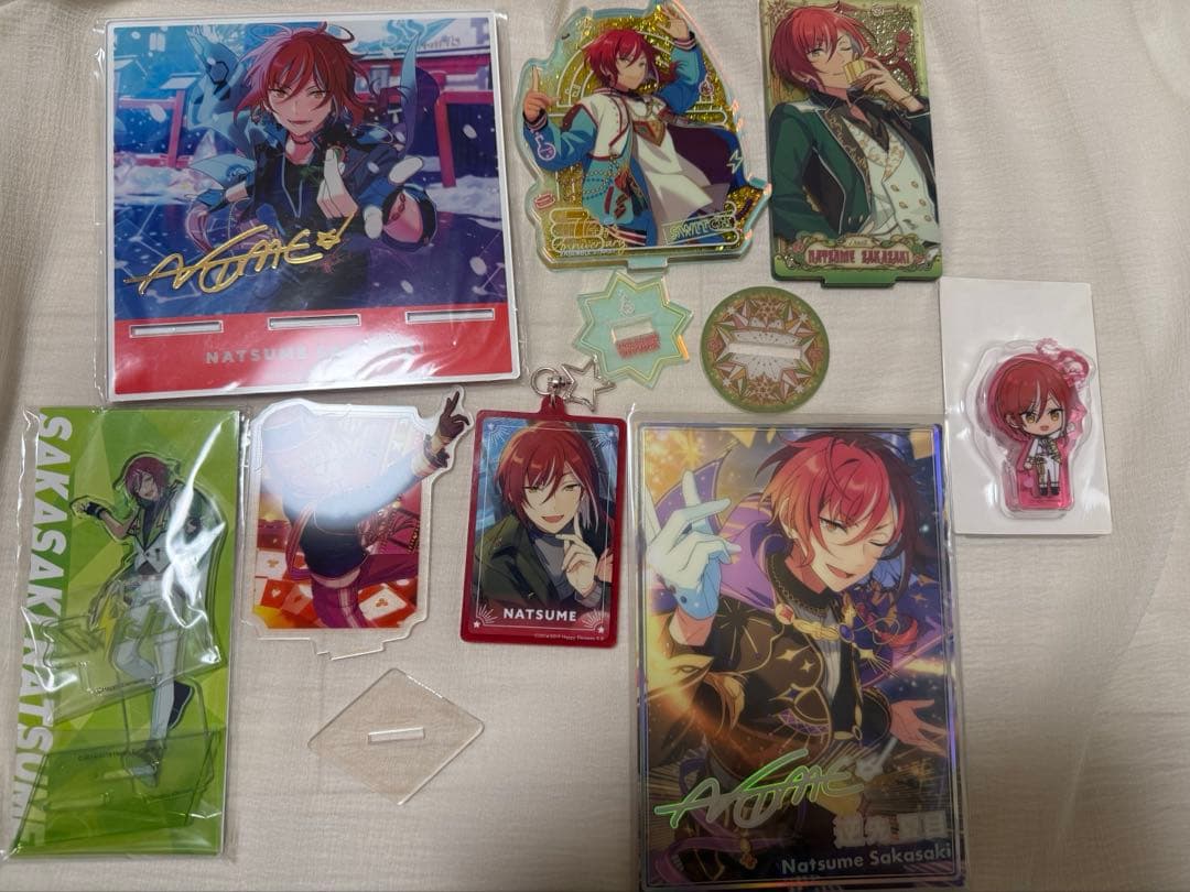 逆先夏目　タオル ぬいぐるみ アクスタ ぱしゃっつ まとめ売り