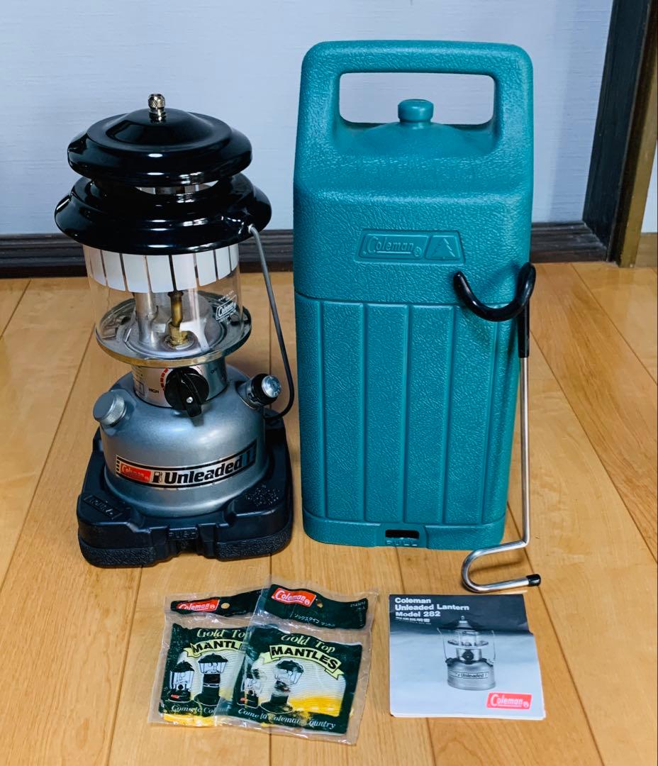【コレクター必見❣️】コールマンUnleaded Lantern282 ハンガー付