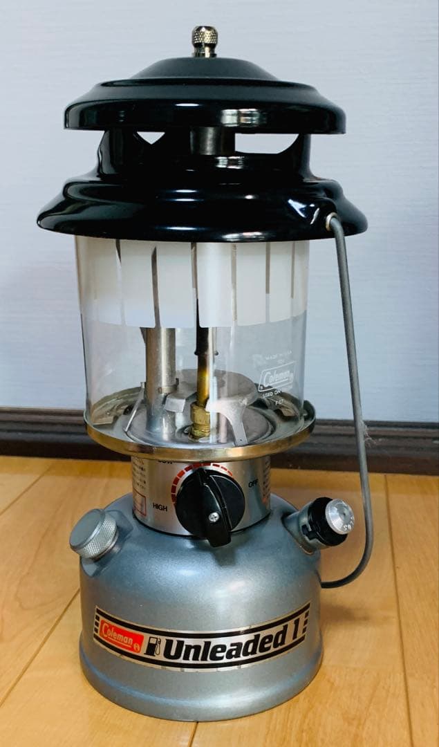 【コレクター必見❣️】コールマンUnleaded Lantern282 ハンガー付