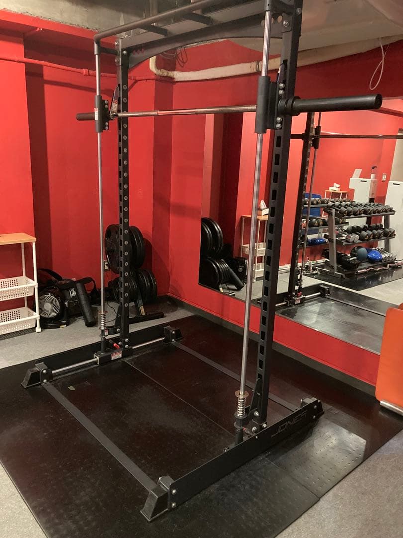 【引き取り限定】 3Dスミスマシン&BULLラバープレート117.5kgセット