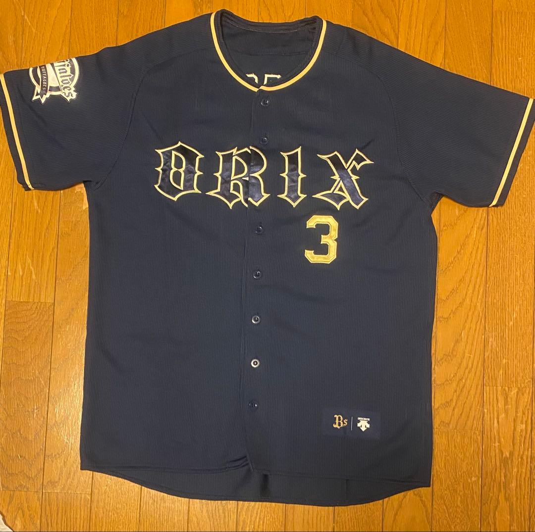 オリックスバファローズ　安達了一　ユニフォーム　Lサイズ