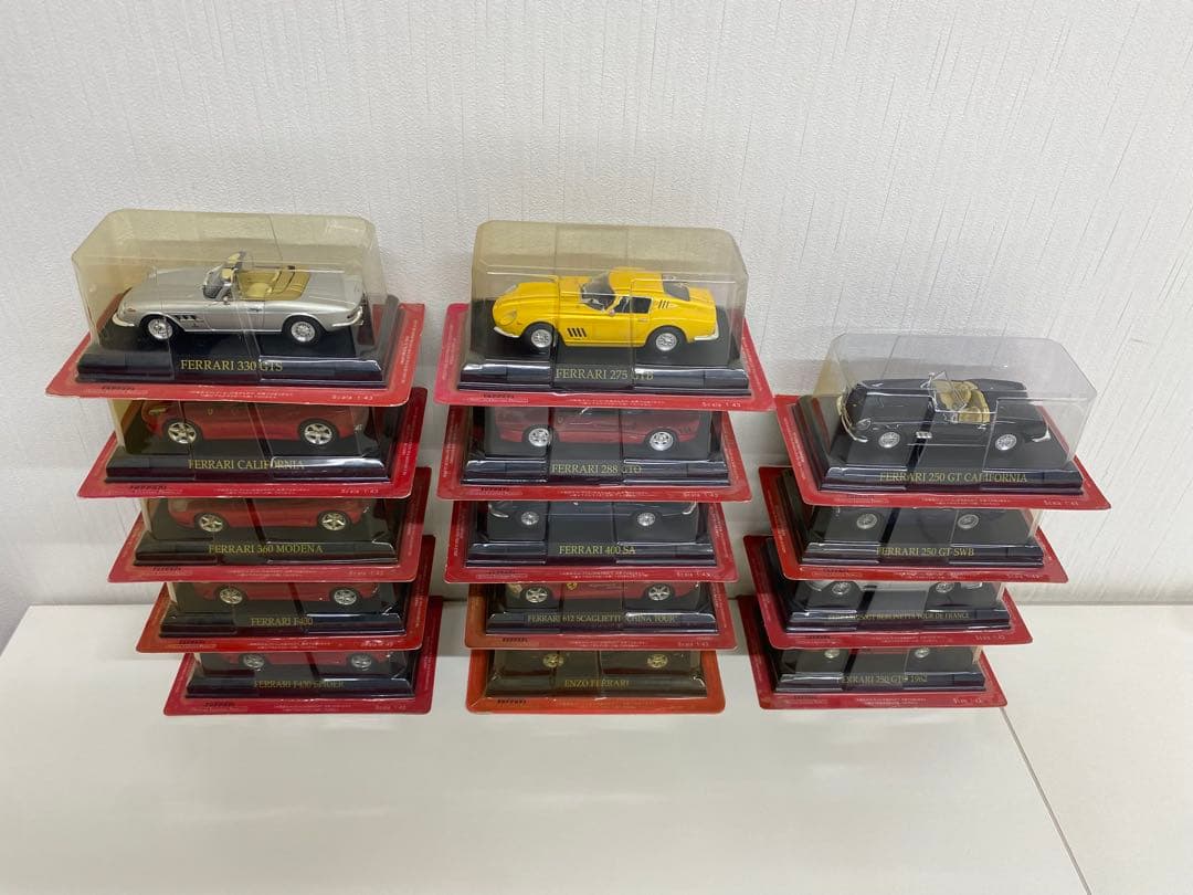 アシェット　フェラーリ・コレクション 14台セット