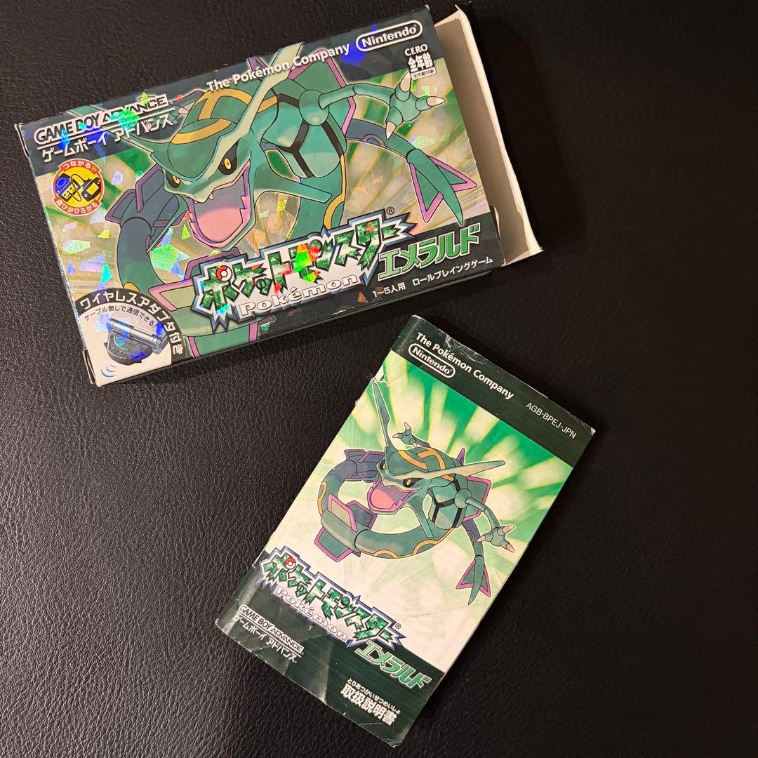 【空箱＋説明書のみ】ポケモン　ルビー・サファイア・エメラルド・ピンボール