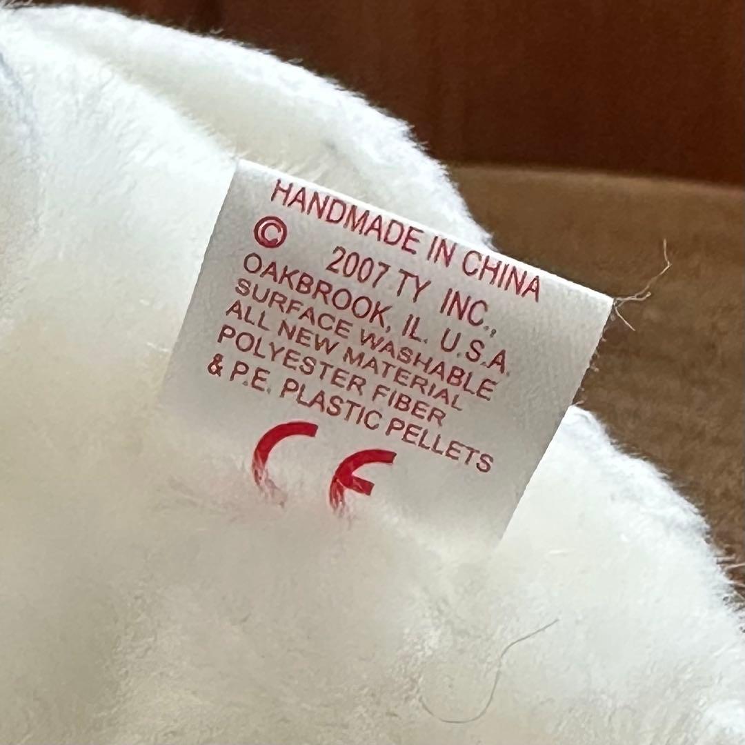 【希少•入手困難】tyビーニーベイビーズ 白フクロウぬいぐるみ　※限定品