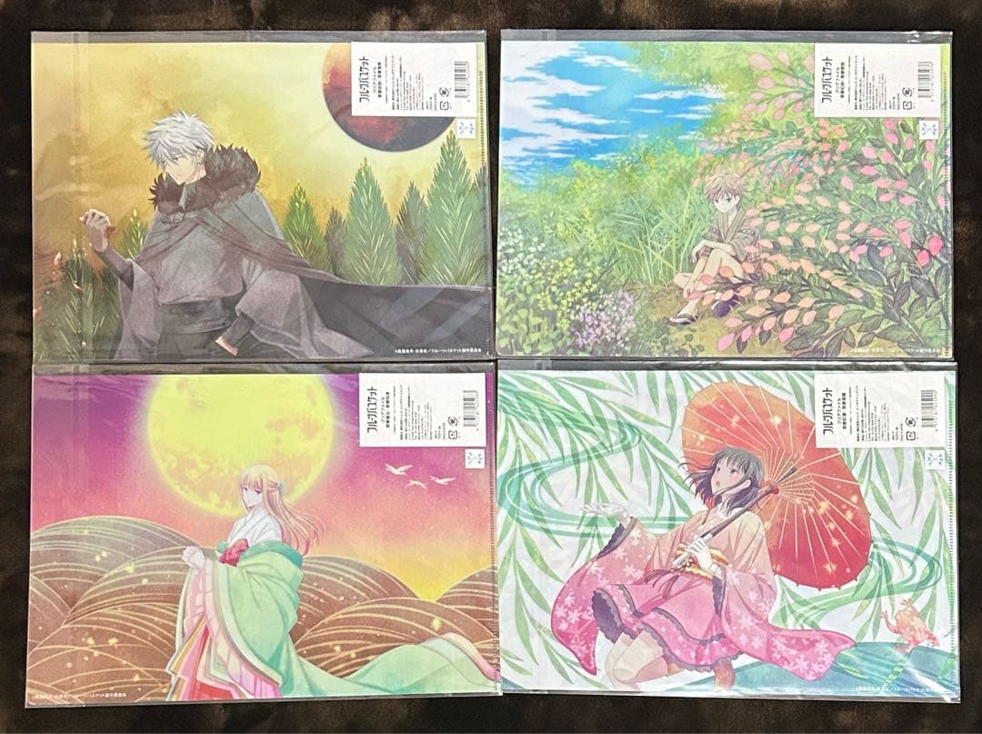 フルーツバスケット EDイラスト クリアファイル 8枚セット