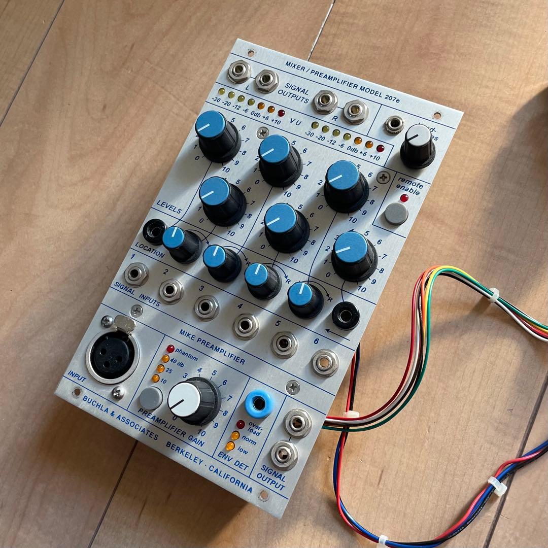 鍵盤楽器 Buchla 207e mixer / preamplifier