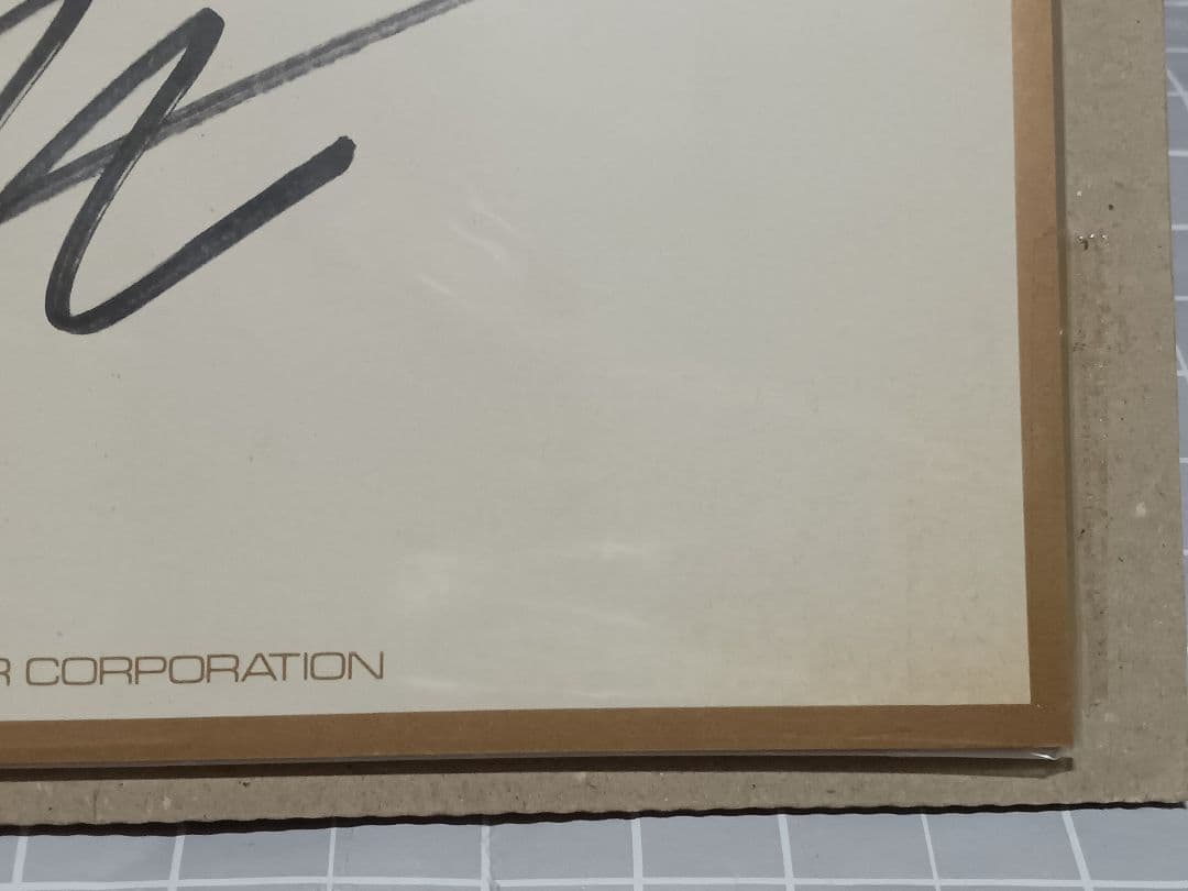 ☆入手困難 森高千里 直筆サイン 色紙 ワーナー パイオニア