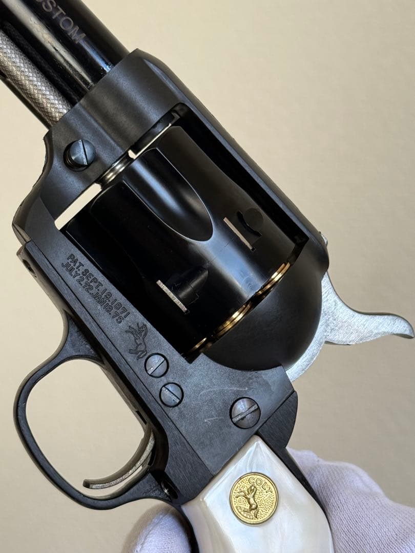 HWS ハートフォード コルト SAA シビリアン パールグリップ モデルガン