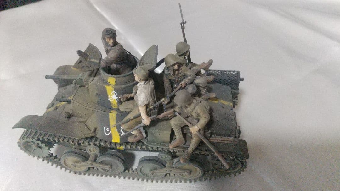 「」マホメット1/35完成品 九五式軽戦車等計6点