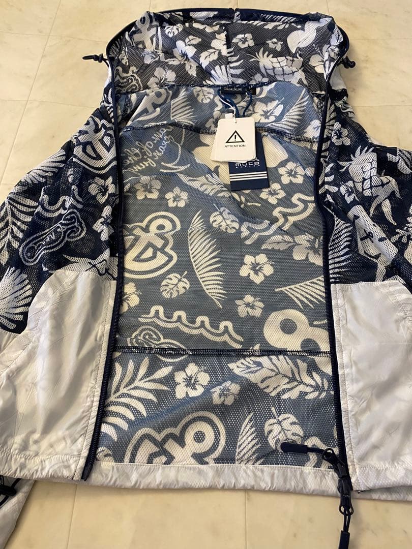 MUTA MARINE ムータマリン メッシュ　ナイロンパーカー　サイズ2