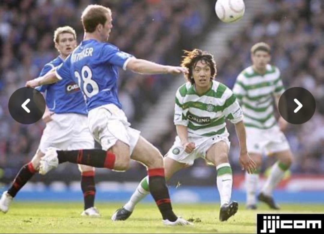 セルティック 中村俊輔　25 ユニフォーム　ゲームシャツ　ヴィンテージ　ナイキ