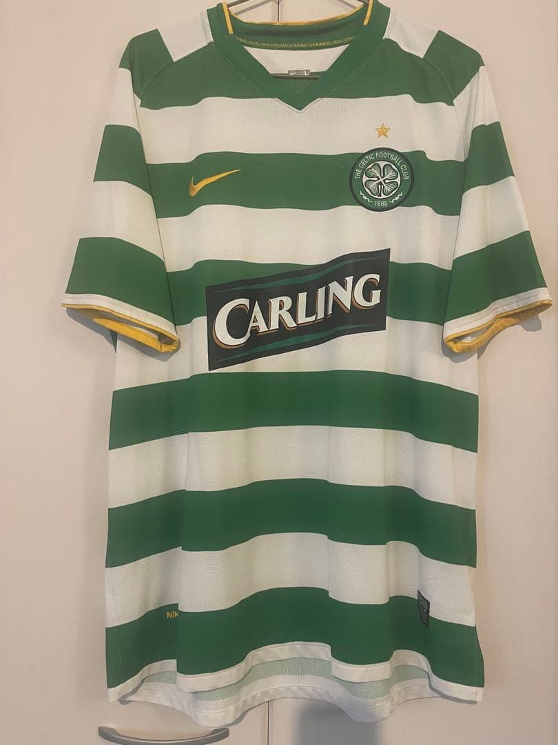 セルティック 中村俊輔　25 ユニフォーム　ゲームシャツ　ヴィンテージ　ナイキ