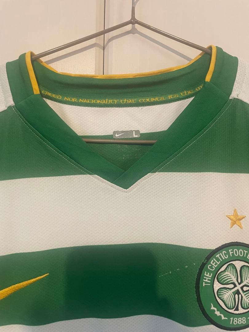 セルティック 中村俊輔　25 ユニフォーム　ゲームシャツ　ヴィンテージ　ナイキ