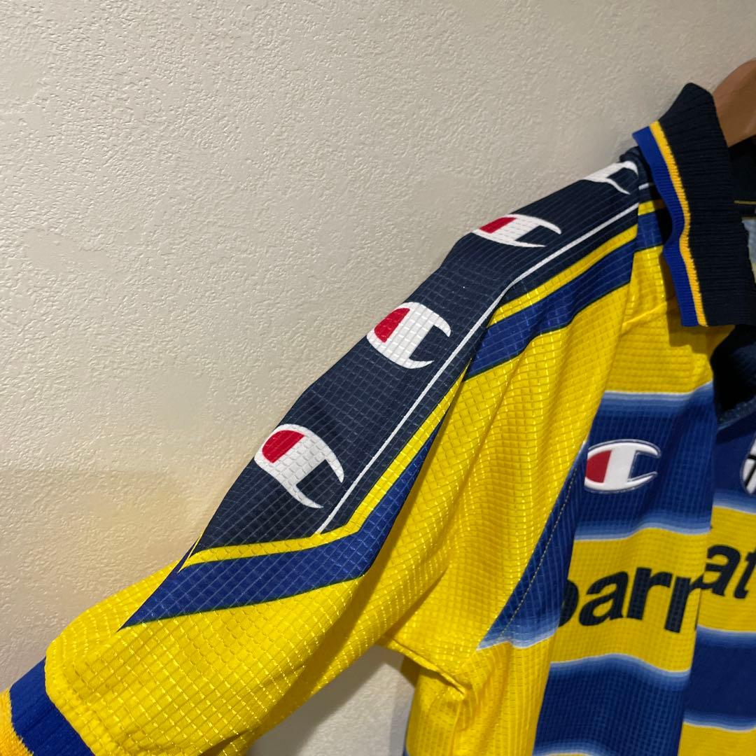 中田英寿 パルマ 01-02 ユニフォーム チャンピオン製 イタリア製 サッカー