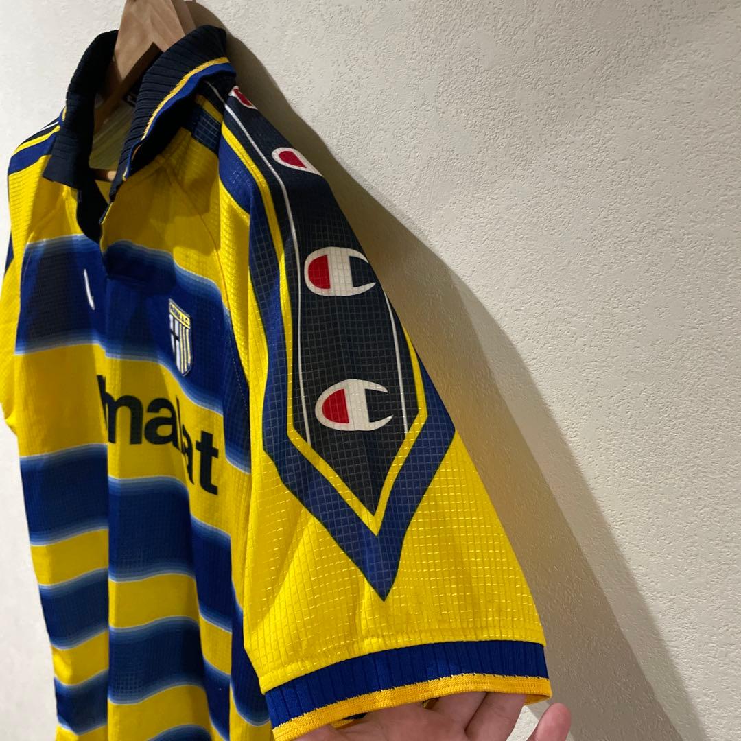 中田英寿 パルマ 01-02 ユニフォーム チャンピオン製 イタリア製 サッカー