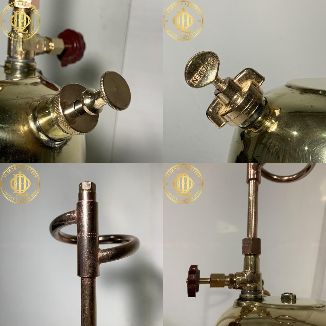 【美品】OPTIMUS 930 真鍮 brass 加圧ランタン スウェーデン
