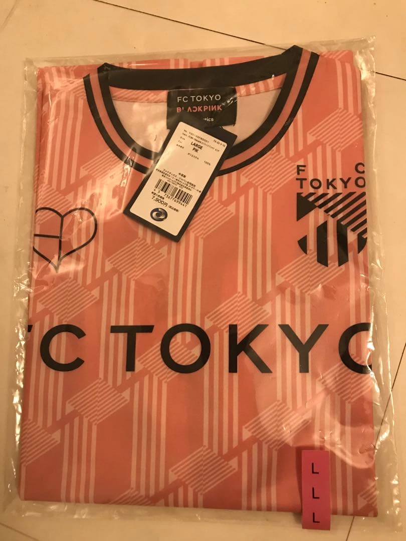 BLACKPINK × FC TOKYO スペシャルコラボ Fピンク シャツ L