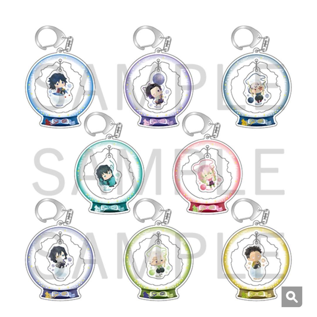 未開封BOX 鬼滅の刃　ゆらふわランダム　アクリルチャーム　ウィンターvol.2