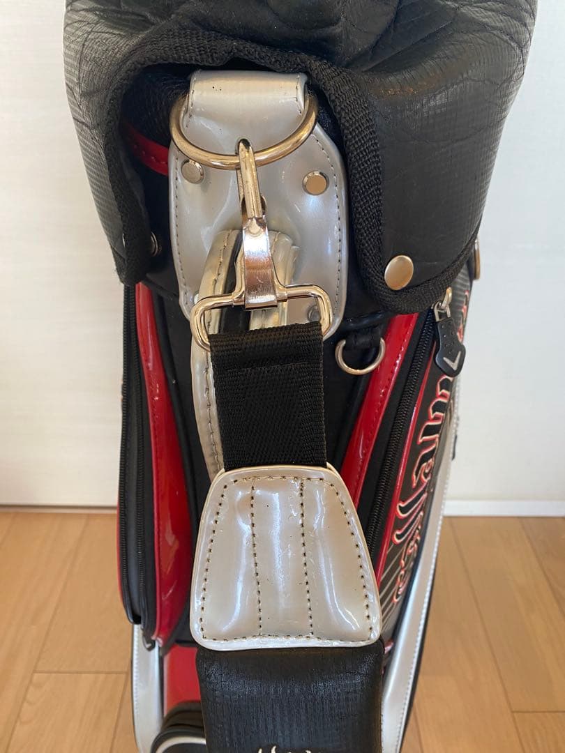 Callaway キャディバッグ ブラック/レッド/シルバー