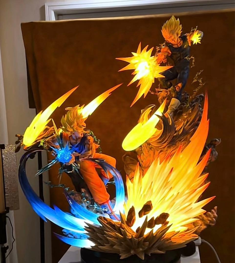 ドラゴンボール 孫悟空 ベジータ フィギュア ガレージキット