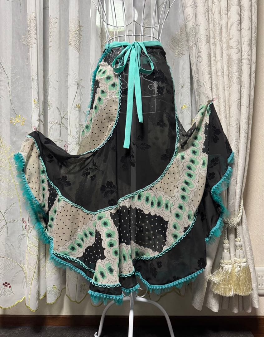 ★フラメンコ　アトリエあいあい　ラップファルダ　巻きスカート