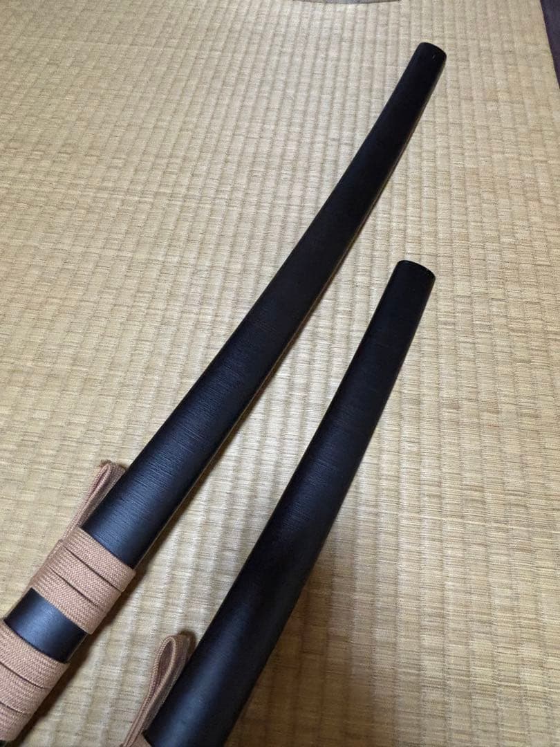 【美品】日本アンティックギャラリー製　五郎入道正宗２本　刀掛け・刀袋付き　模造刀