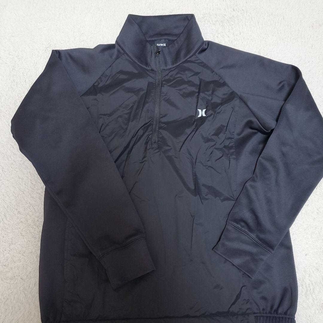 Hurley ハーフジップジャケット ブラック