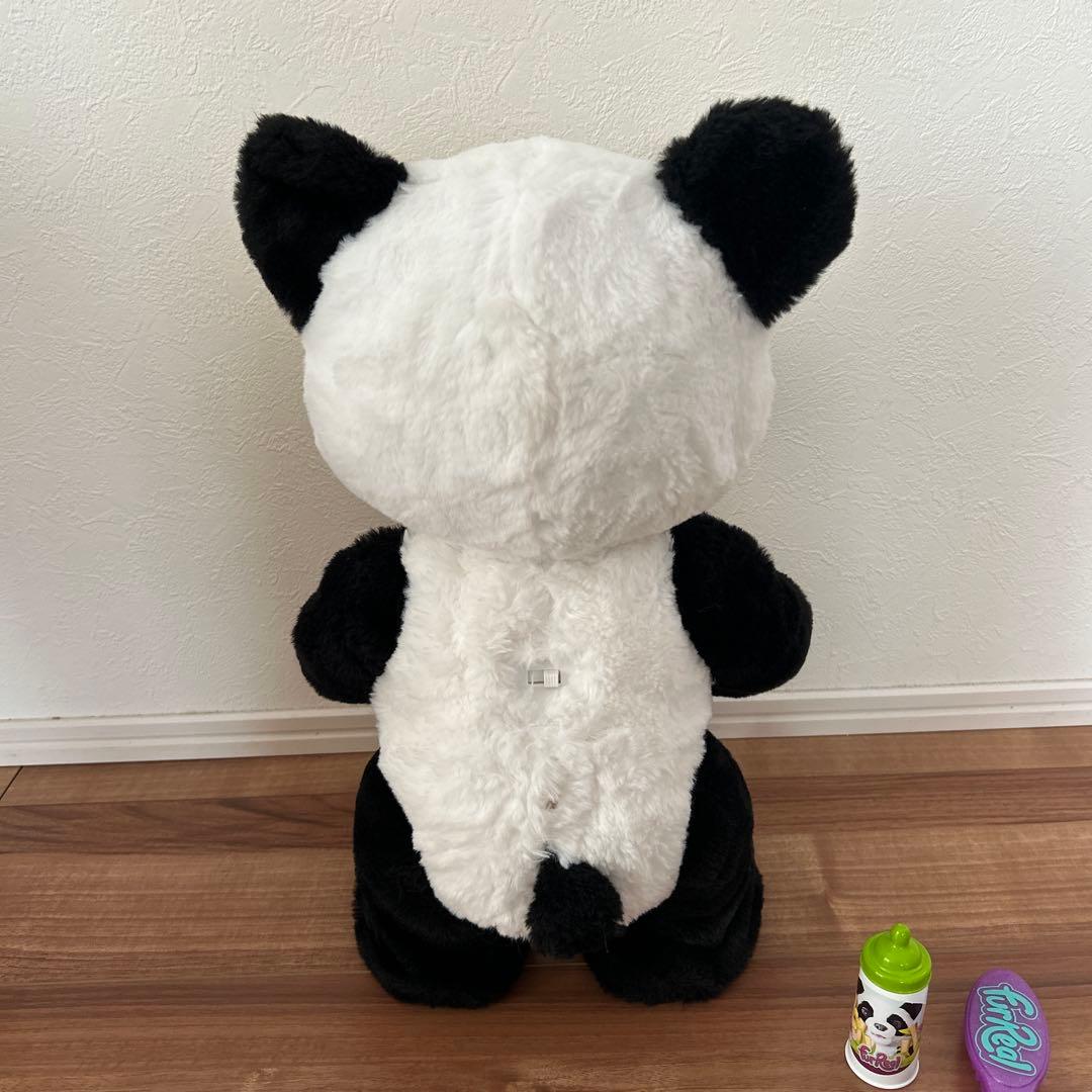 ファーリアル　遊ぶのだいすきパンダのプラム　ぬいぐるみ　人形　ごっこ遊び