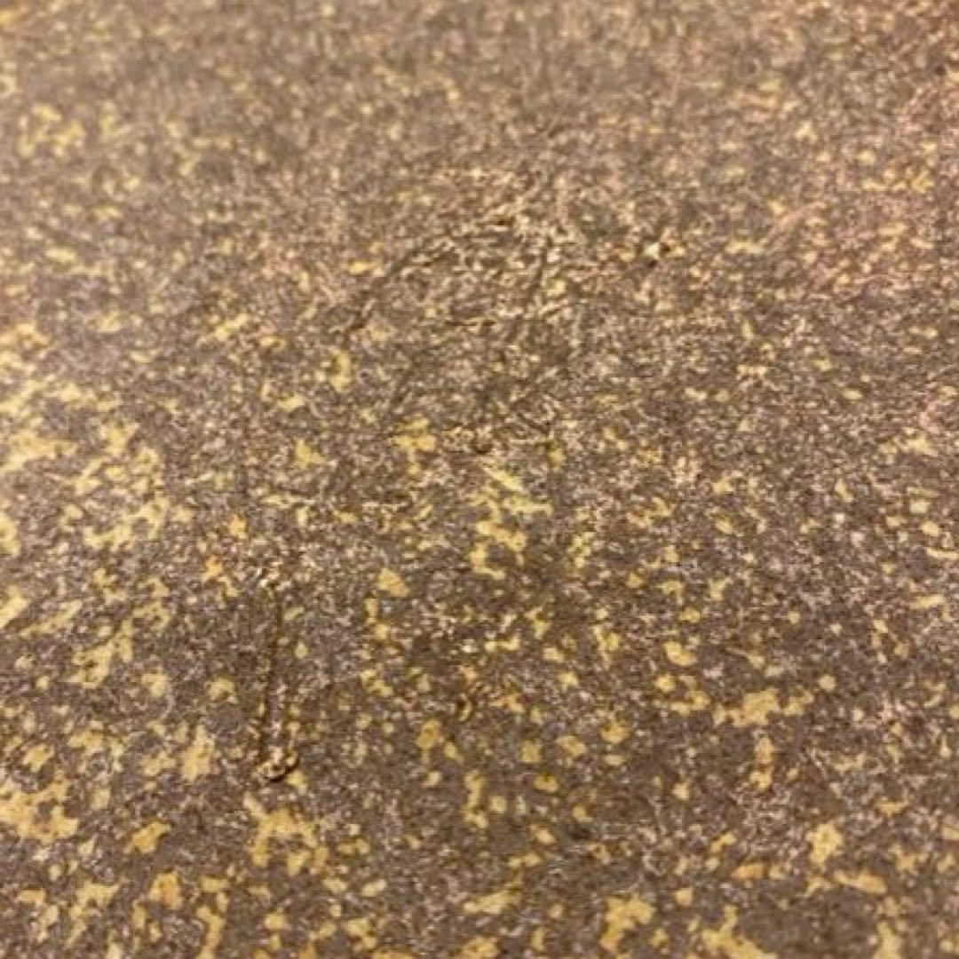 【未使用品】萩伊羅保線文字鉢　野坂康起造　共箱　布付き　山口県指定無形文化財