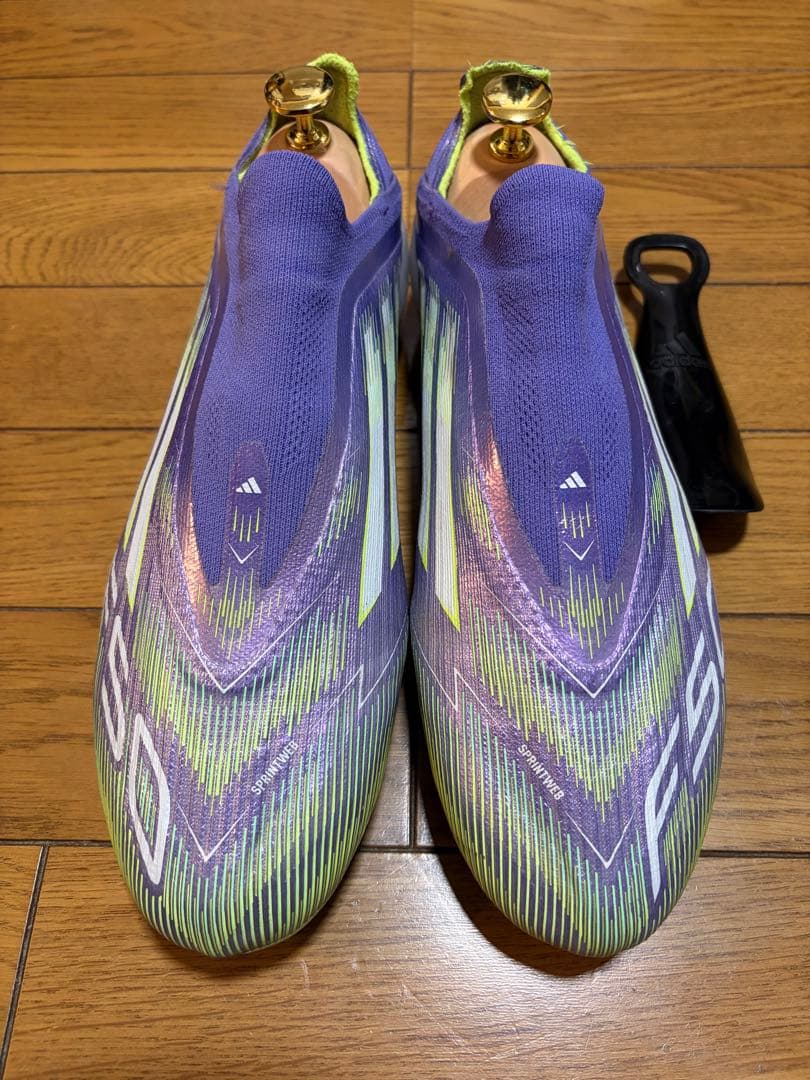 アディダス　F50 + レースレス　エリート　スパイク　シューズ