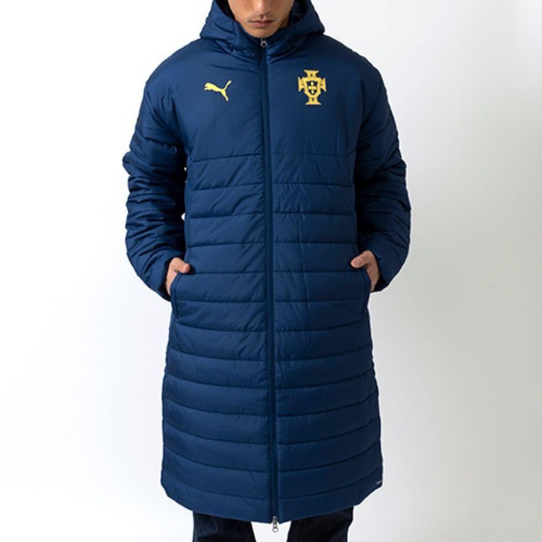 ポルトガル代表　2025年　ベンチコート　ダウン　ユニフォーム。