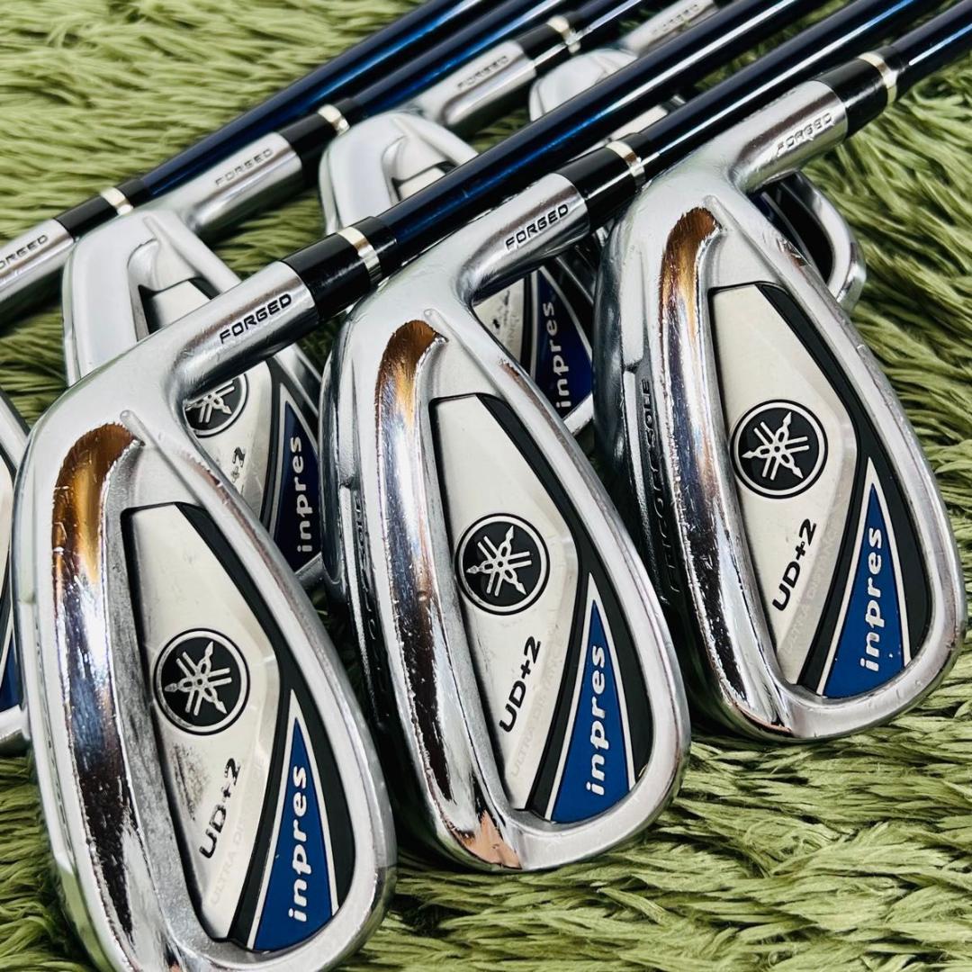 ヤマハ インプレスUD+2 アイアン7本セット メンズゴルフ 初心者 入門 人気