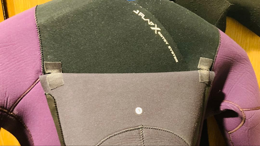 BEWET フルスーツ3mm ジャーフル サイズL チェストジップ