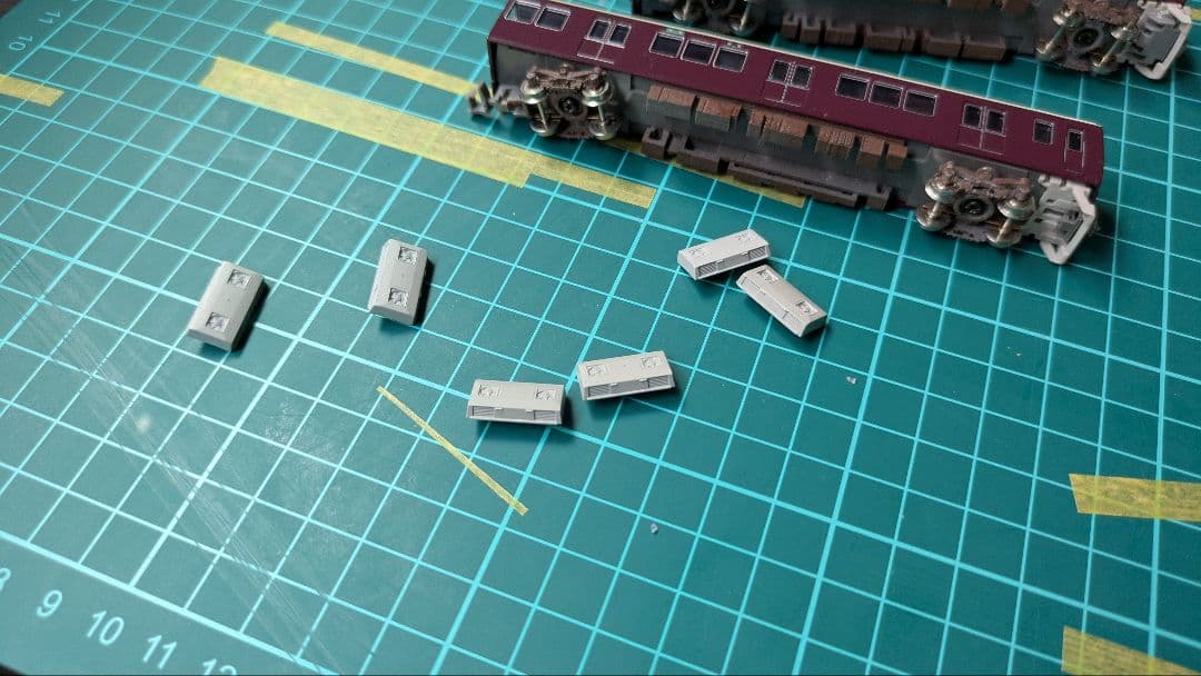 グリーンマックス 阪急8315編成 バラシ