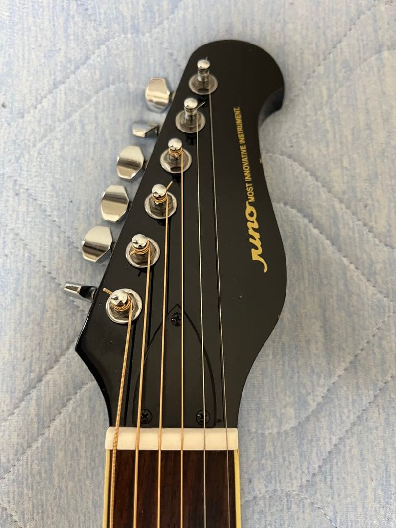 【調整済】Juno エレアコ　アコースティックギター　動作良好