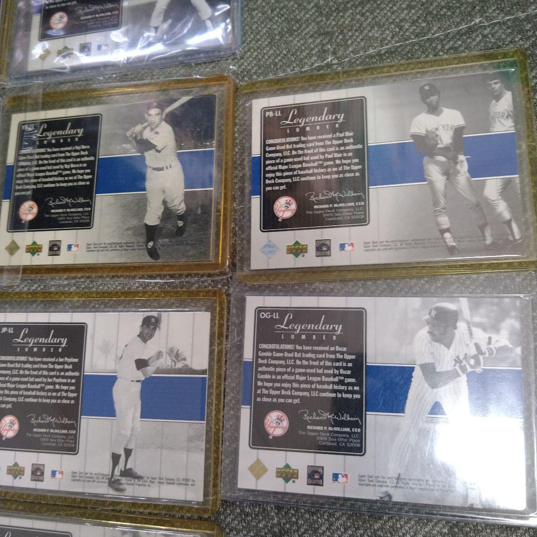 MLB ヤンキースレジェンド　バットカード