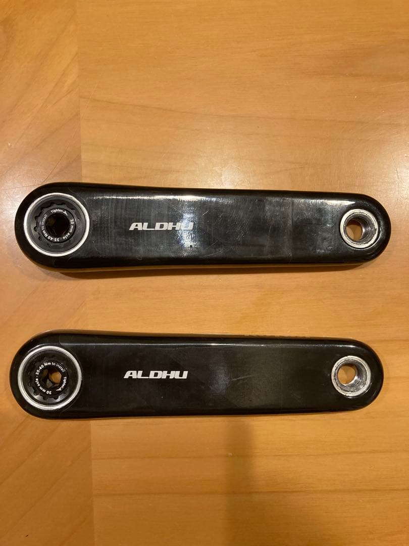 ROTOR ALDHU カーボンクランクアーム 165mm+付属品多数