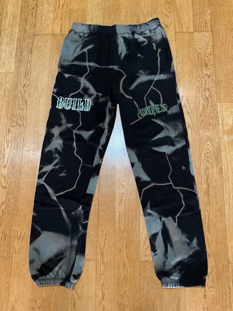 【中古】【L】LOUDNESS×BUILD CLOTHING スウェットパンツ