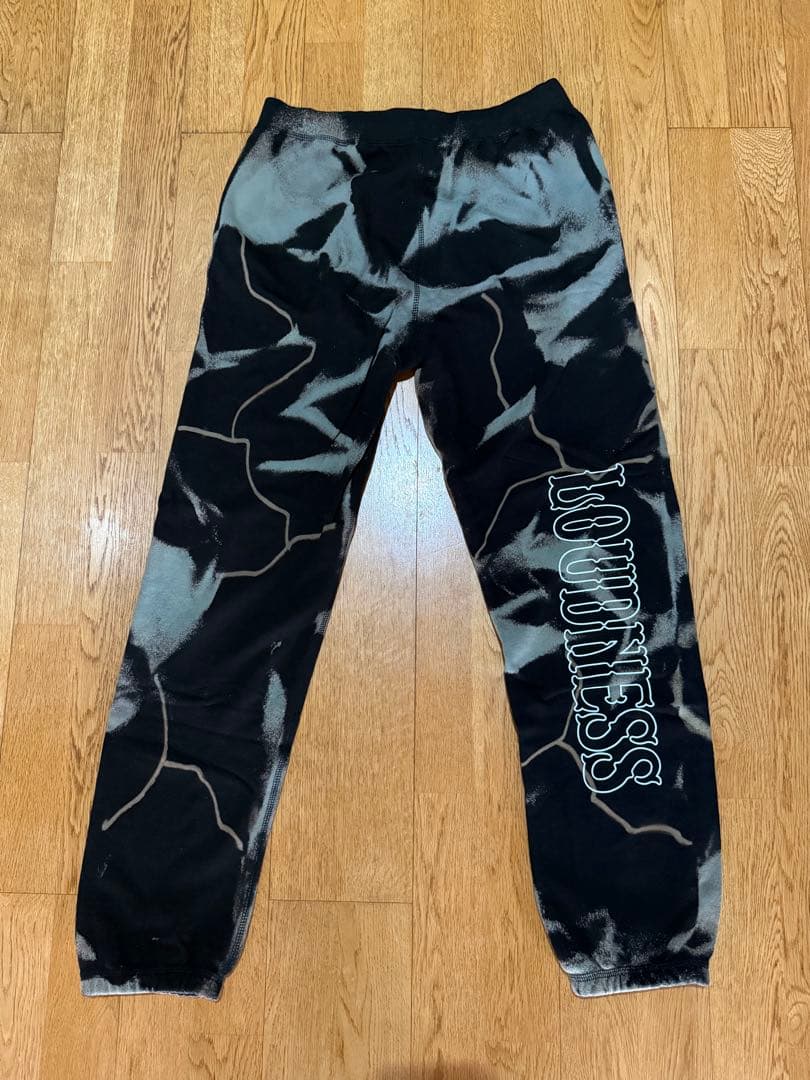 【中古】【L】LOUDNESS×BUILD CLOTHING スウェットパンツ