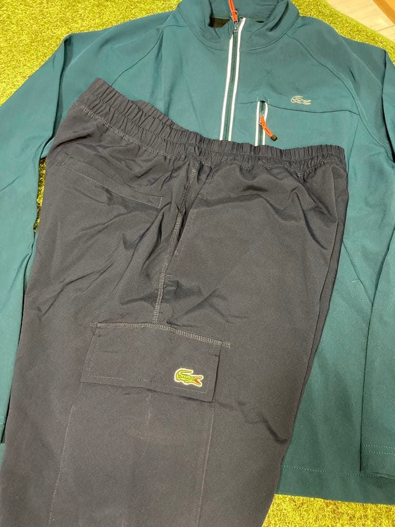 【ほぼ未使用】ラコステジャージ上下セット日本Lジョコビッチ