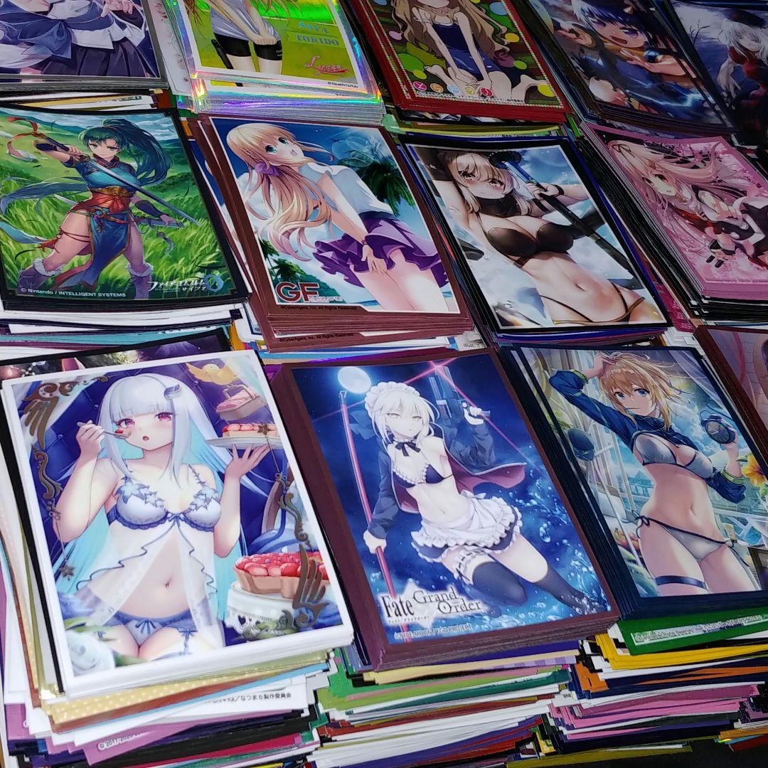 トレカスリーブ　女性キャラのみ/多作品　まとめ売り【約6500枚】