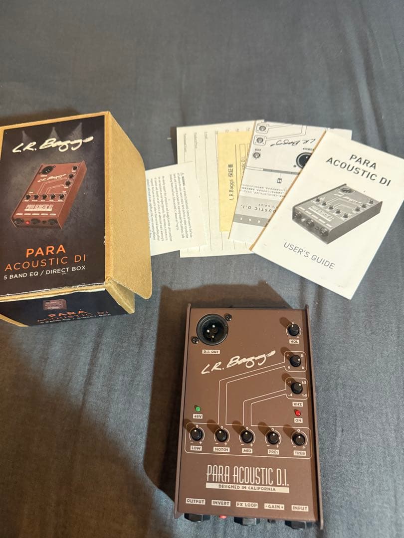 【未使用美品】L.R. Baggs PARA ACOUSTIC DI