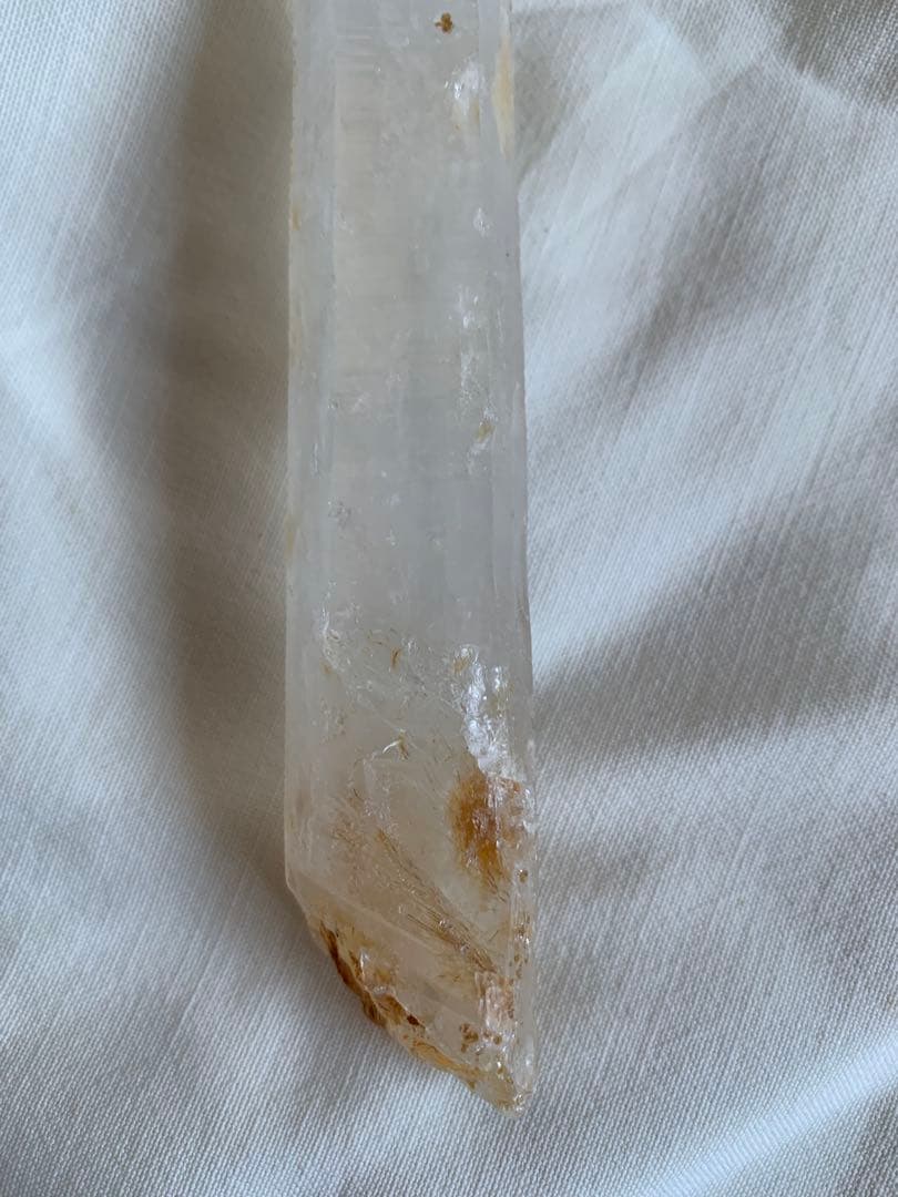 【希少 天然石】ブルースモークゴールデンヒーラー レムリアンクォーツ ワンド