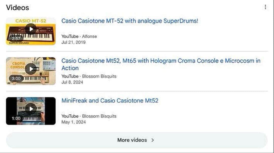 Casio MT-52⭐︎リズムマシン付きシンセサイザー⭐︎希少レア⭐︎