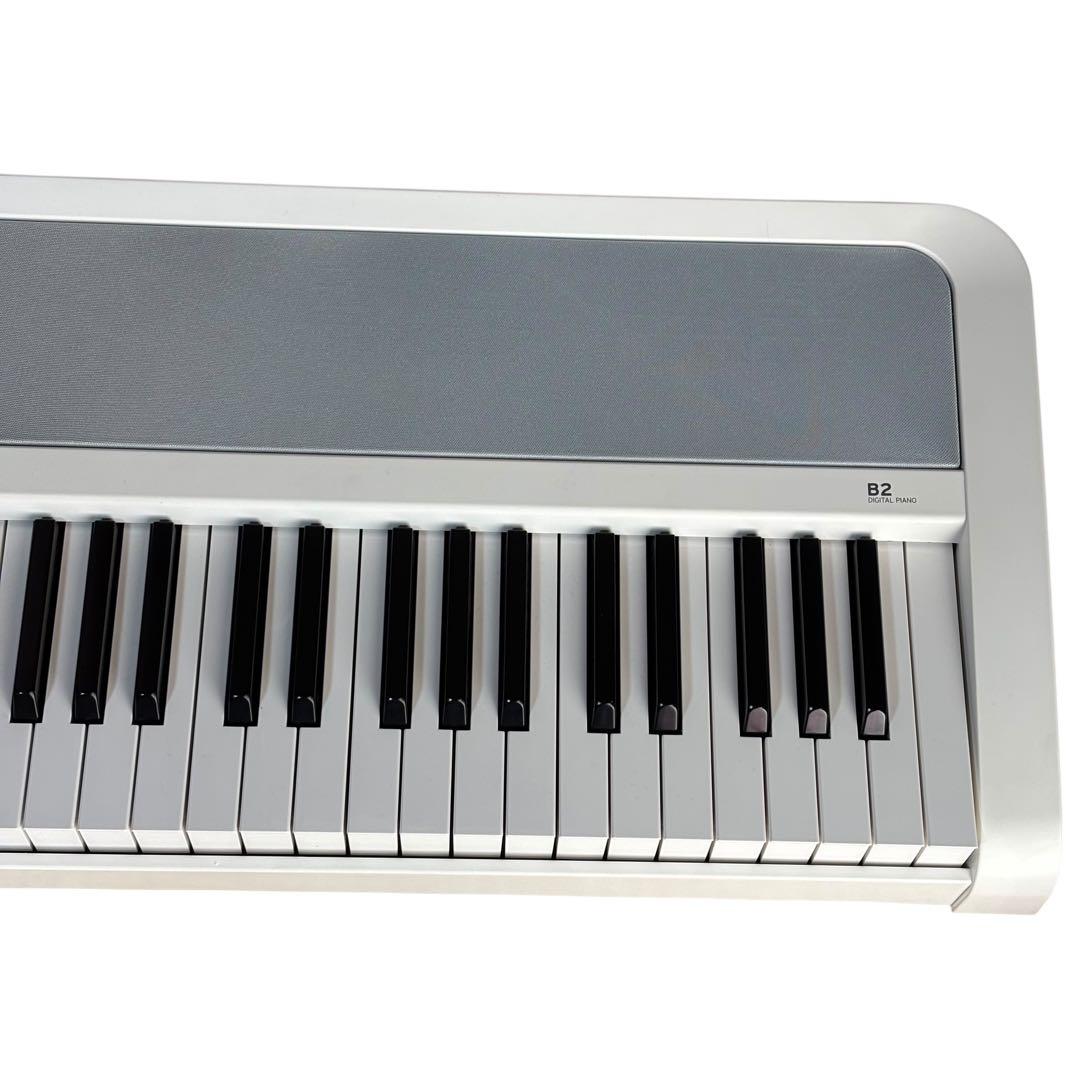 ペダル付 KORG B2 ホワイト 88鍵 NH鍵盤 12サウンド