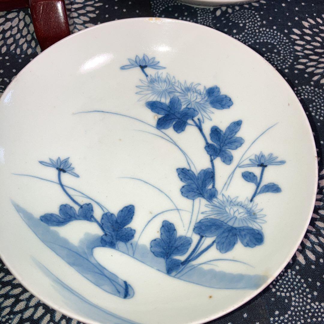 鍋島皿五点　古美術