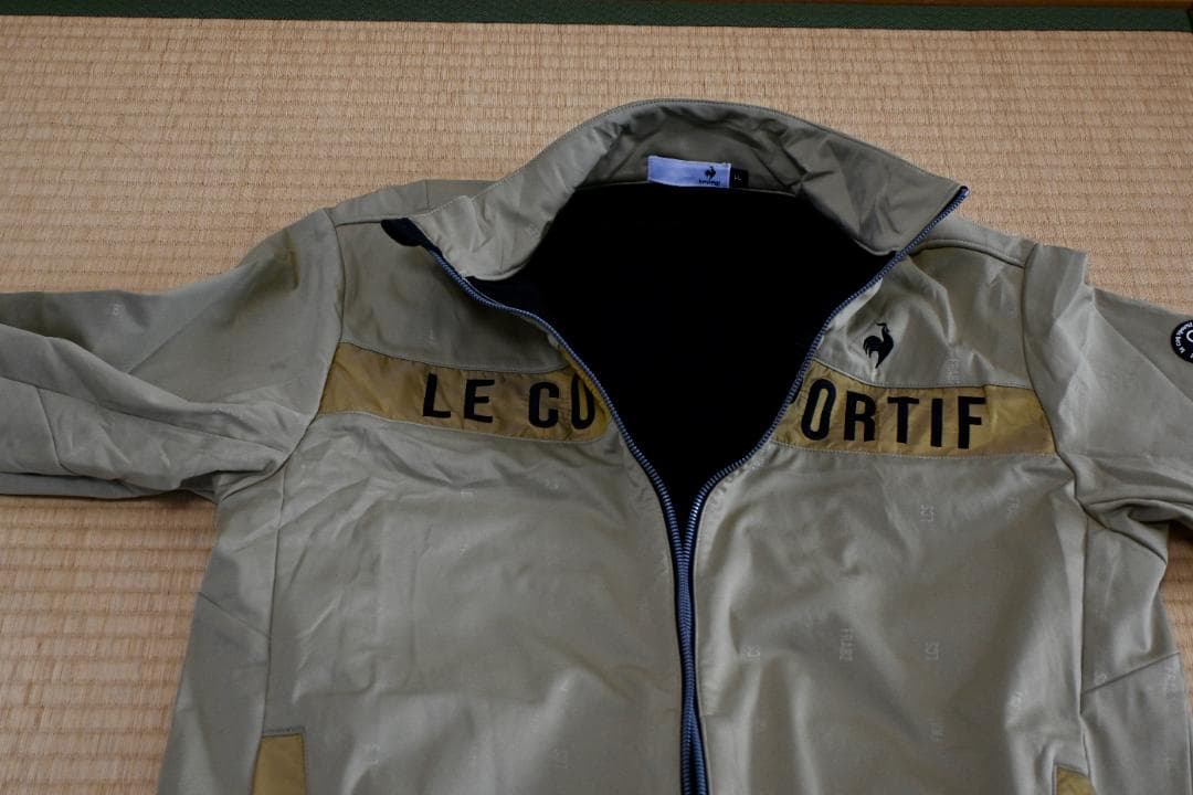 【1回着用】LE COQ SPORTIF ベージュジャケット LL