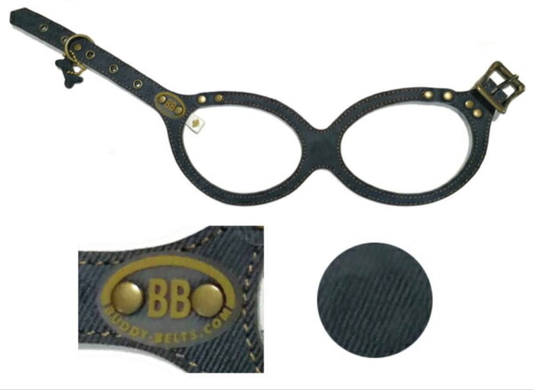 美品★ バディーベルト ２.5サイズ ハーネス リード セット ブルージーン