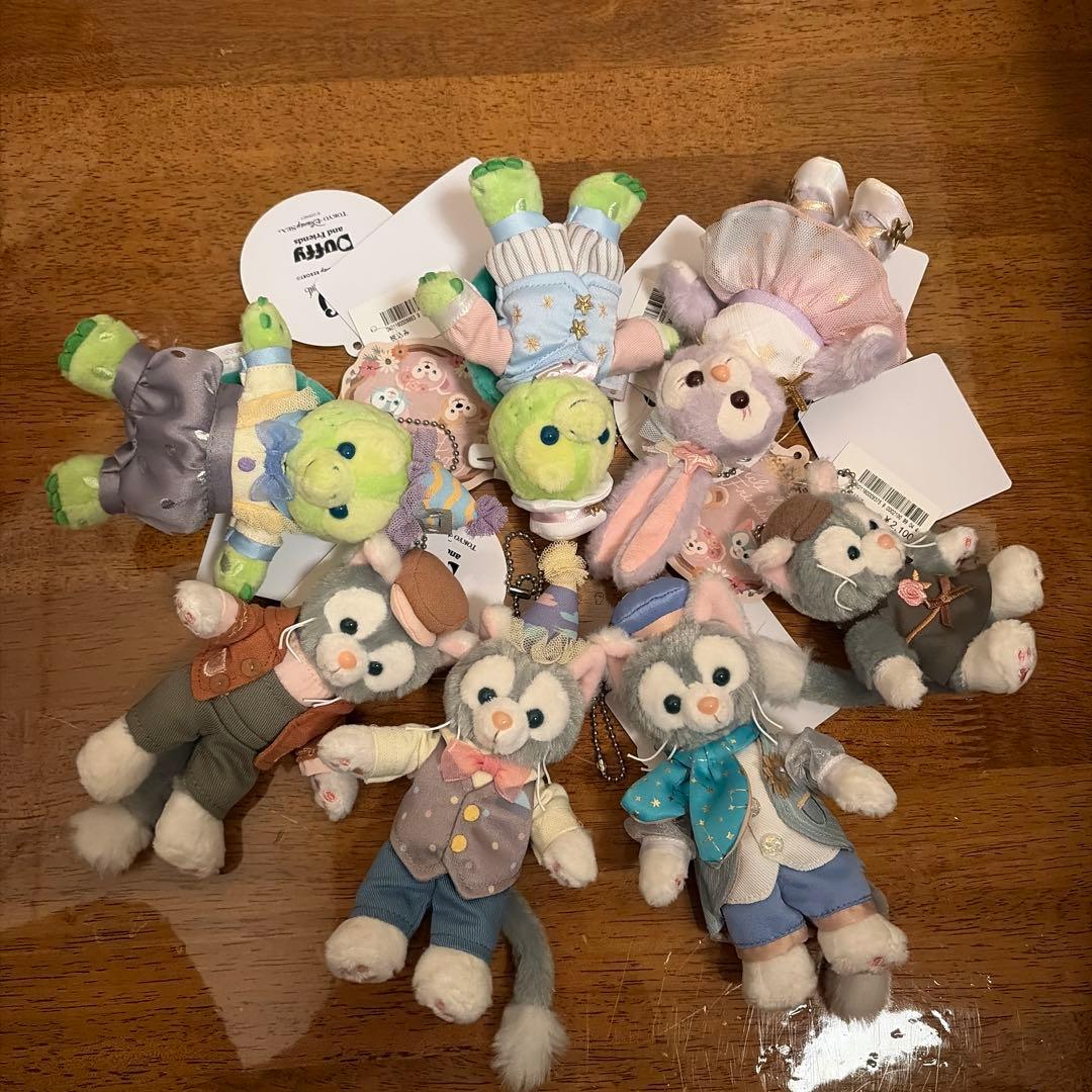 ステラーラ、ジェラートニ、オルメル ぬいぐるみバッジ、ストラップ