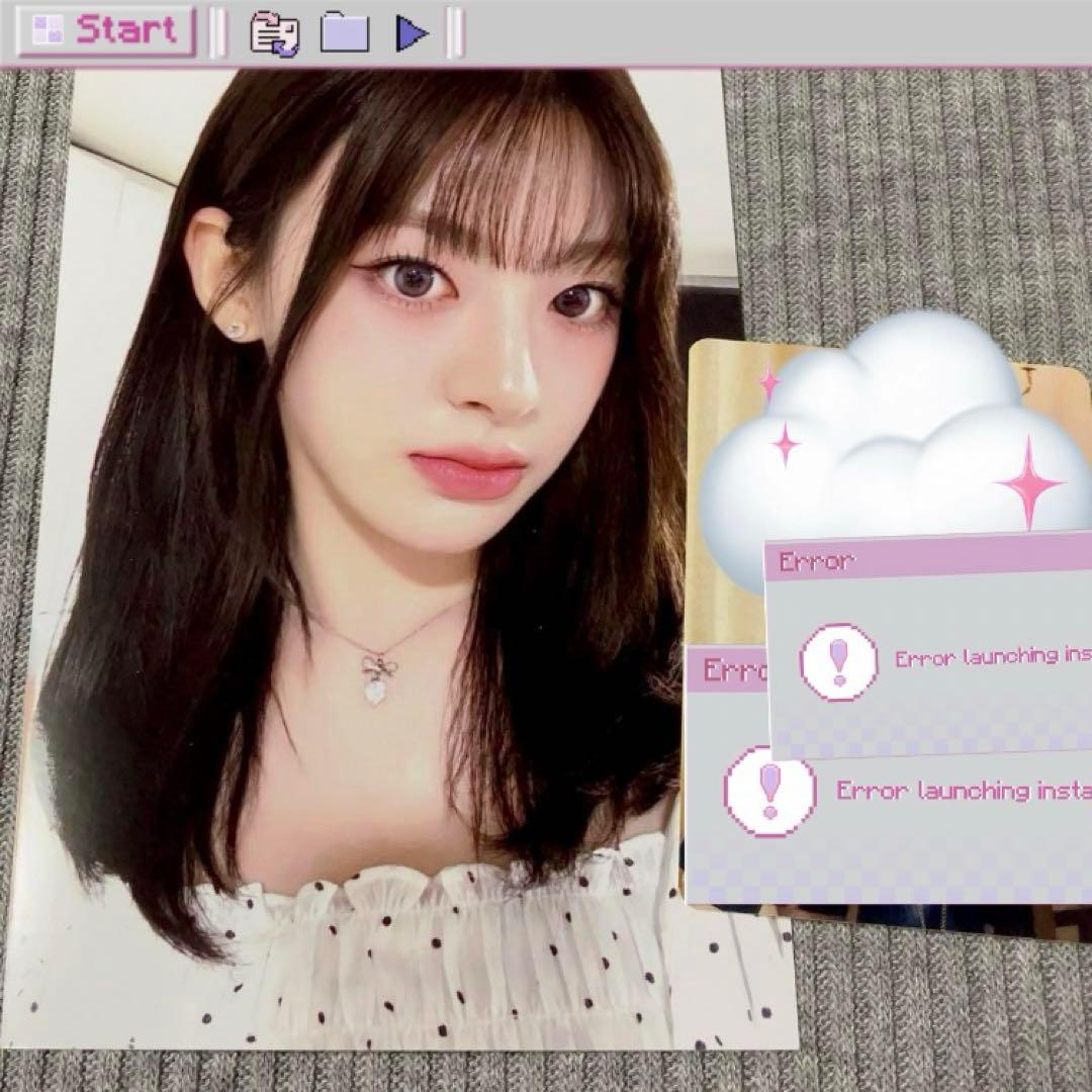 instax　チェキ　ポラロイド　seeun　セウン　stayc　直筆サイン